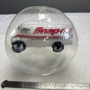 Rare HTF‎ Snap-On Tools 8" Beach Ball Inflatable Dealer Step Van Truck Holds Air